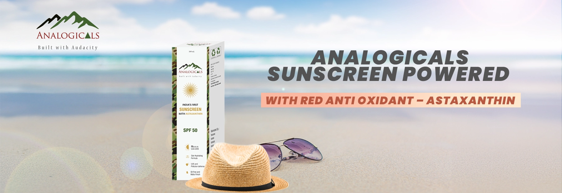 Analogicals sunscreen spf70 for outdoor